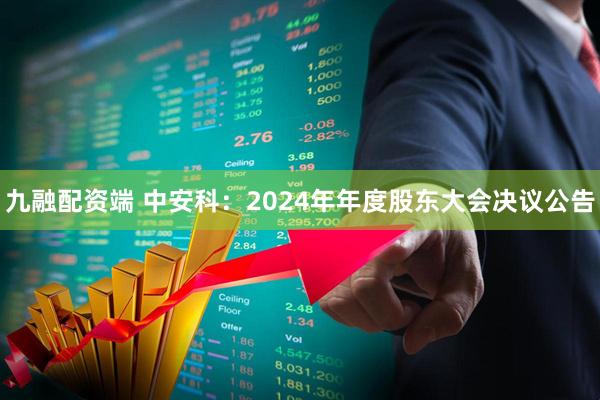 九融配资端 中安科：2024年年度股东大会决议公告