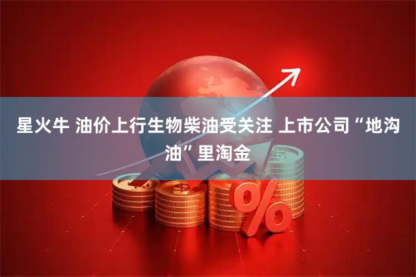 星火牛 油价上行生物柴油受关注 上市公司“地沟油”里淘金