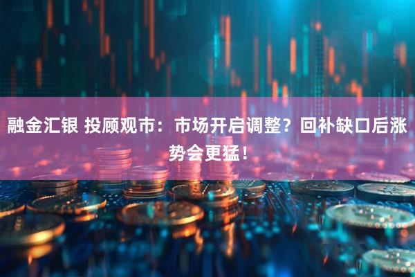 融金汇银 投顾观市：市场开启调整？回补缺口后涨势会更猛！