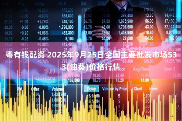 粤有钱配资 2025年9月25日全国主要批发市场S33(油葵)价格行情